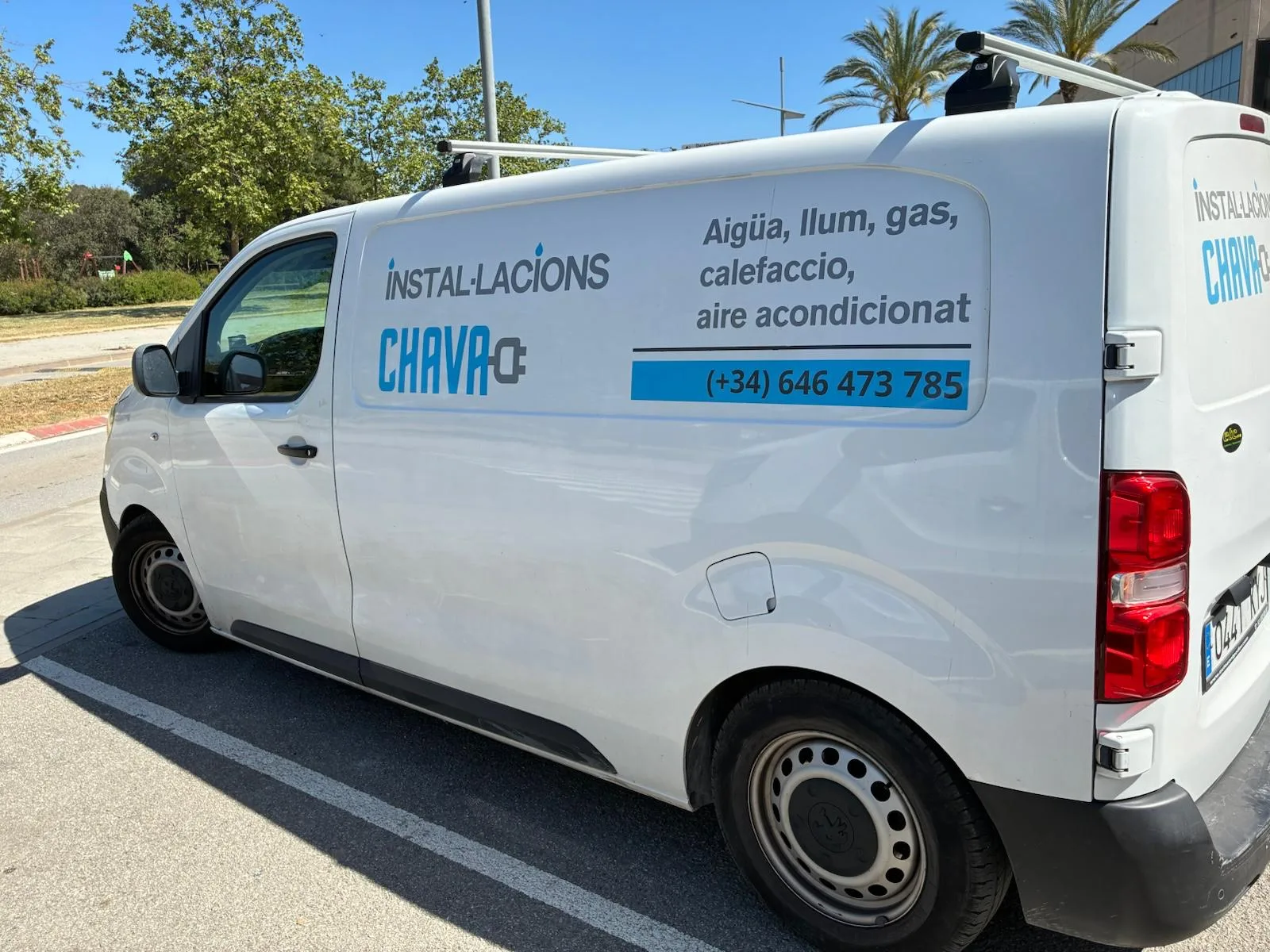 Furgoneta Instal·lacions Chava